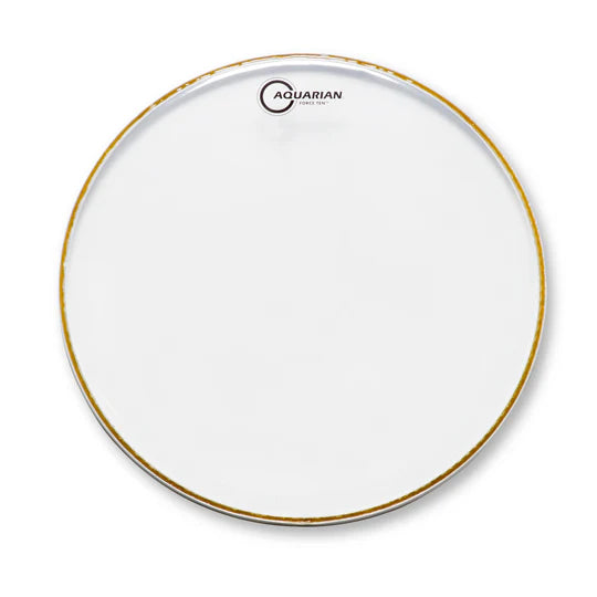 Aquarian 15" Force Ten Clear 10/10 Double Ply Drumhead