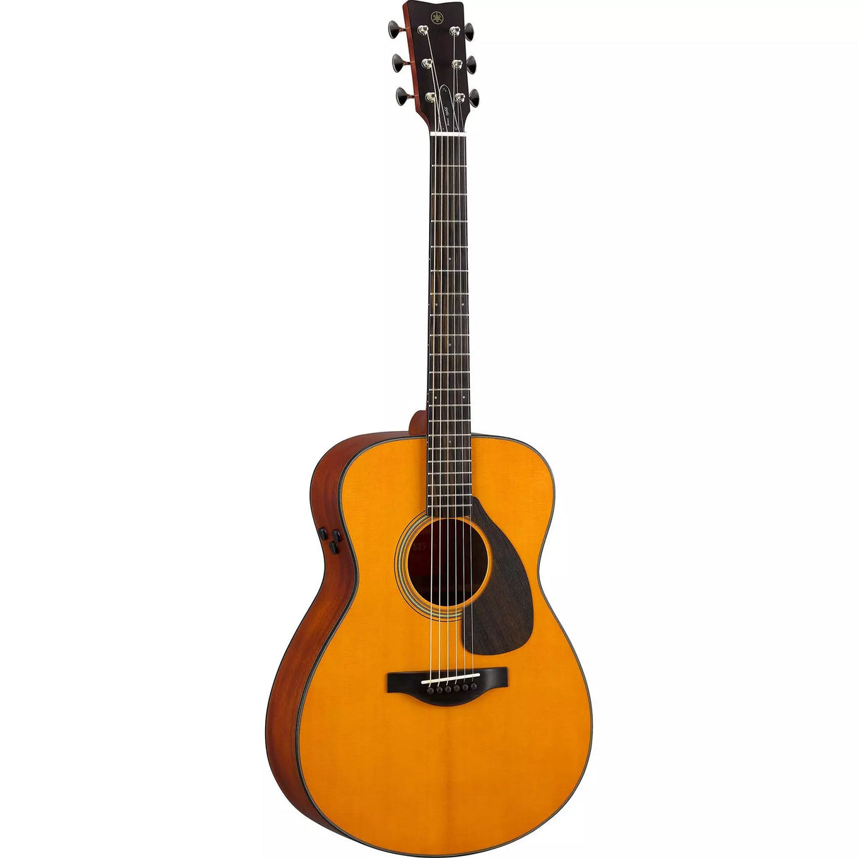 Yamaha FSX5 Red Label Small Body Acoustic Guitar W/ Atmosfeel Pick Up and Hard shell Case
