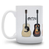 Martin Guitars Favorite Model Mug, Ceramic, White