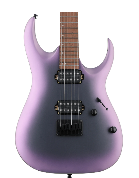 Ibanez Standard RGA42EX Electric Guitar - Black Aurora Burst Matte