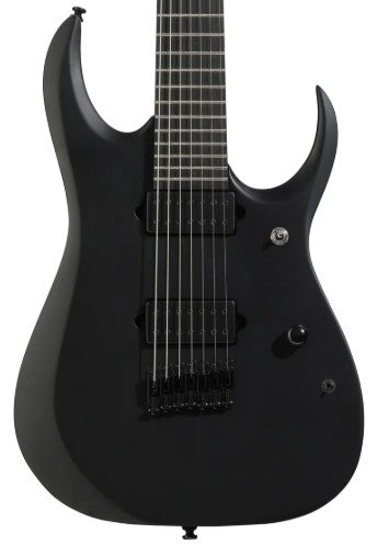 Ibanez Iron Label RGDRB71 Electric Guitar - Black