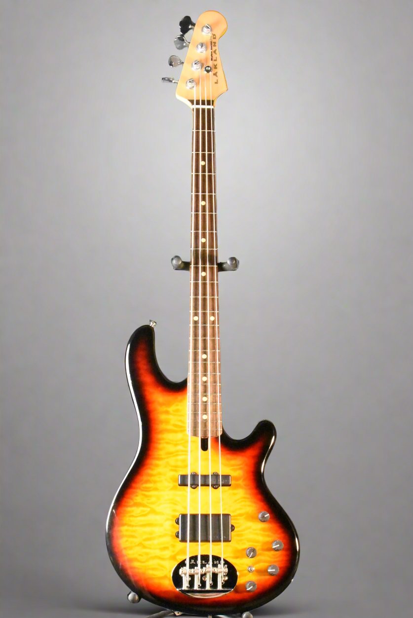 Used Lakland Skyline 44-02 - Quilted Maple Sunburst