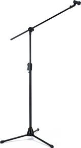 Hercules MS533B EZ Clutch Tripod Microphone Stand with Hideaway 2-in-1 Boom & EZ Microphone Clip