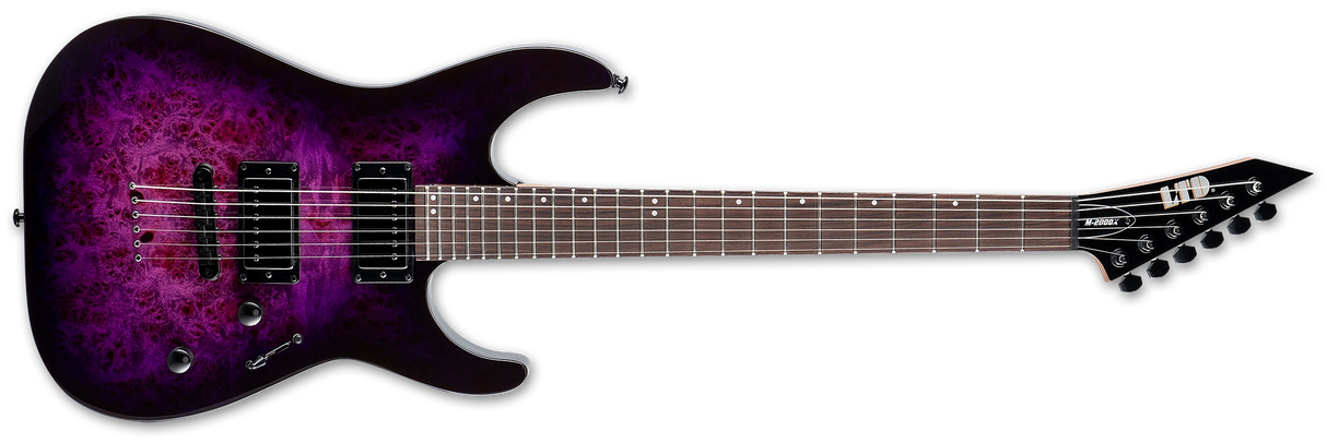 ESP LTD M-200DX Electric Guitar - Purple Burst
