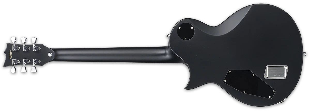 ESP E-II Eclipse BB Electric Guitar - Black Satin