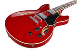 Ibanez AS7312 12 String Artcore Hollow Body Electric Guitar - Transparent Cherry Red
