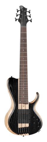 Ibanez Bass Workshop BTB866SCWKL 6-string Bass Guitar - Weathered Black Low Gloss