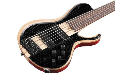 Ibanez Bass Workshop BTB866SCWKL 6-string Bass Guitar - Weathered Black Low Gloss