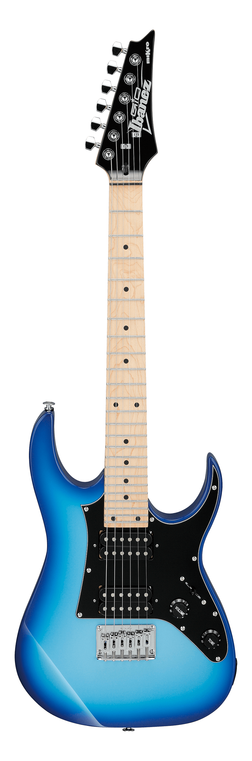 Ibanez MiKro GRGM21MBLT Electric Guitar Blue Burst