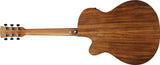 Ibanez PC50WSLCE Left-Handed Acoustic-Electric Guitar - Open Pore Brown