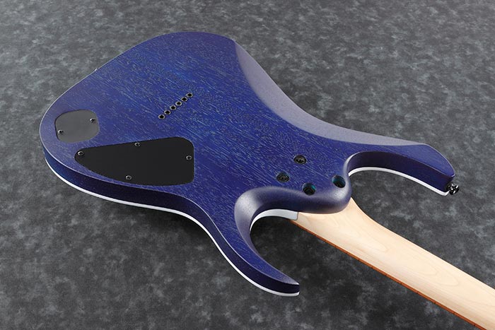 Ibanez RGA42FML Standard Electric Guitar, Left-handed - Blue Lagoon Burst Flat