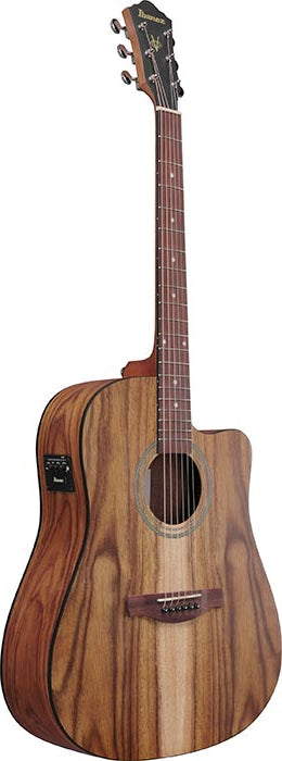 Ibanez V40WSCE Acoustic Electric Guitar - Open Pore Brown AIMM