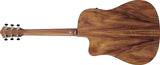 Ibanez V40WSCE Acoustic Electric Guitar - Open Pore Brown AIMM