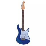 Yamaha Pacifica PAC012 Double Cutaway Electric Guitar, Metallic Blue