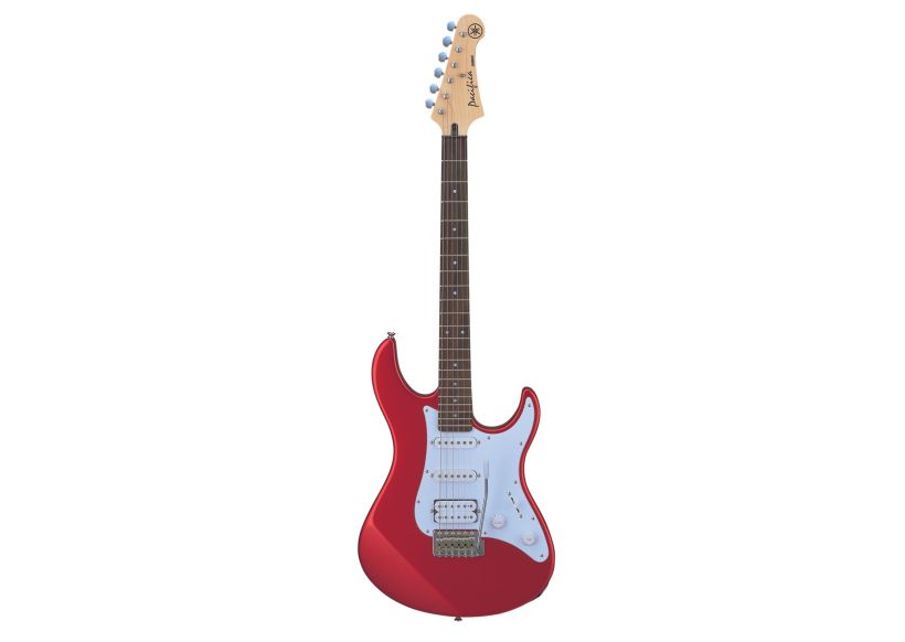 Yamaha Pacifica PAC012 Double Cutaway Electric Guitar, Metallic Red