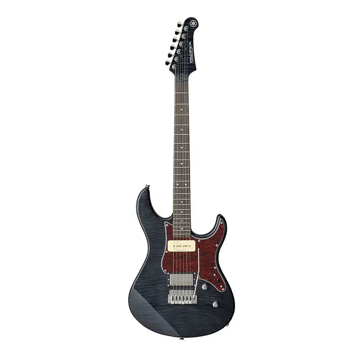 Yamaha PAC611VFM Pacifica Electric Guitar - Trans Black