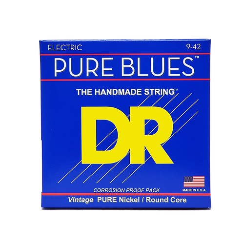 PURE BLUES™ - Pure Nickel Electric Guitar Strings: Light 9-42