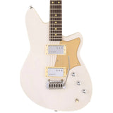 Reverend Descent W Baritone Electric Guitar - Transparent White