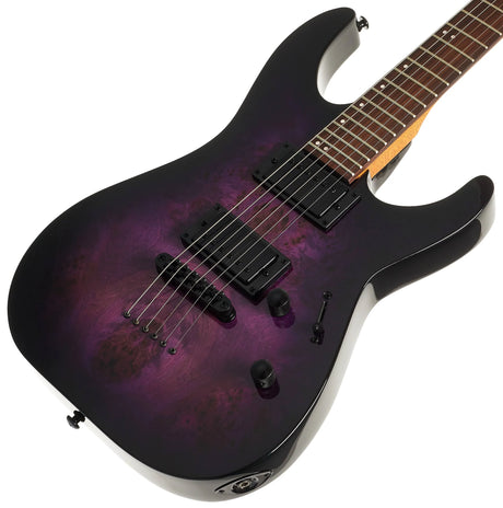 ESP LTD M-200DX Electric Guitar - Purple Burst
