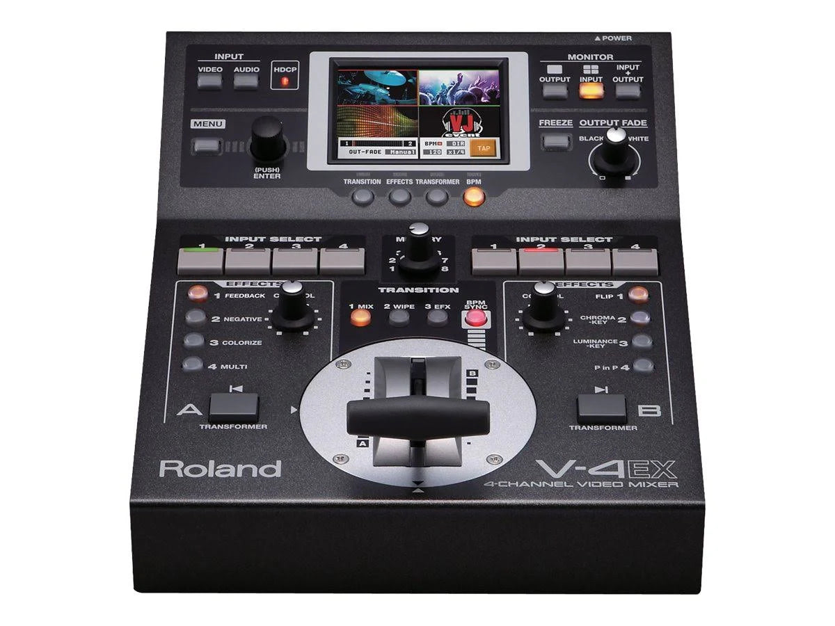 Roland V-4EX 4-Channel Digital Video Mixer with Effects