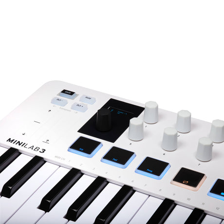 Arturia MiniLab 3 Hybrid Keyboard Controller White