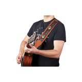 Taylor Grand Pacific 3" Nickel Concho Leather Guitar Strap