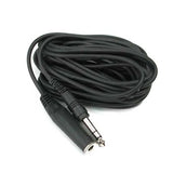 Hosa MHE-310 Headphone Adaptor Cable, 3.5 mm TRS to 1/4 in TRS, 10 ft