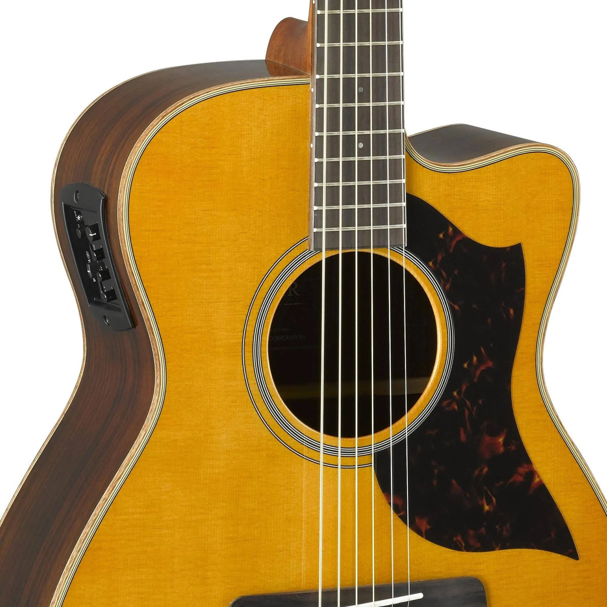 Yamaha AC1R-VN Acoustic-Electric Guitar with Cutaway (Vintage Natural)