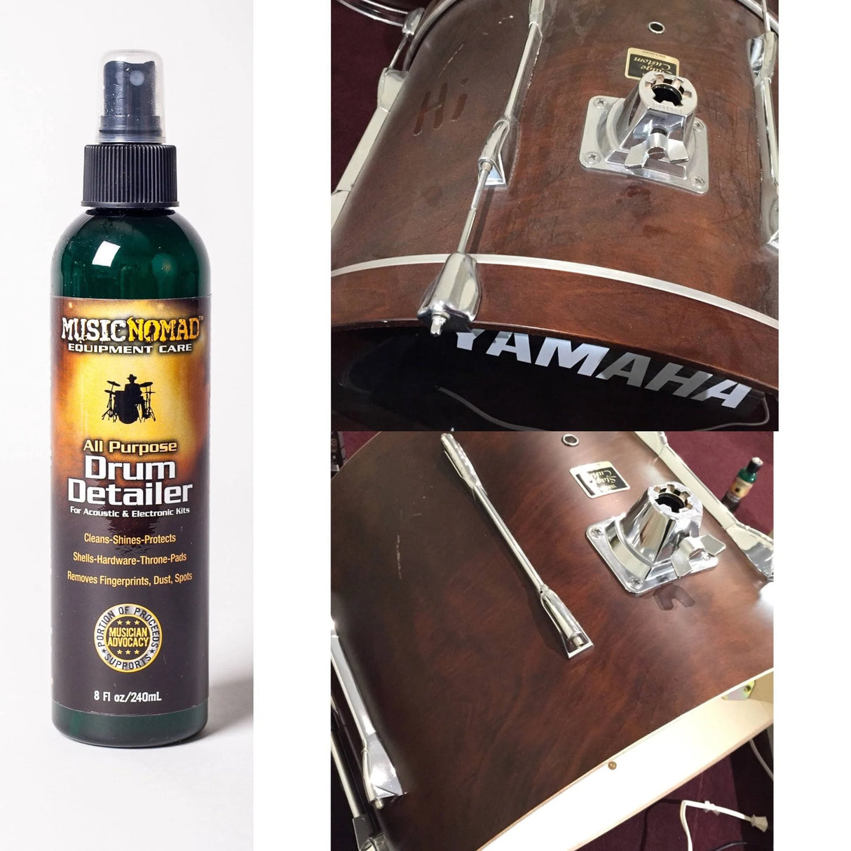 Music Nomad Drum Detailer – For Acoustic & Electronic Kits