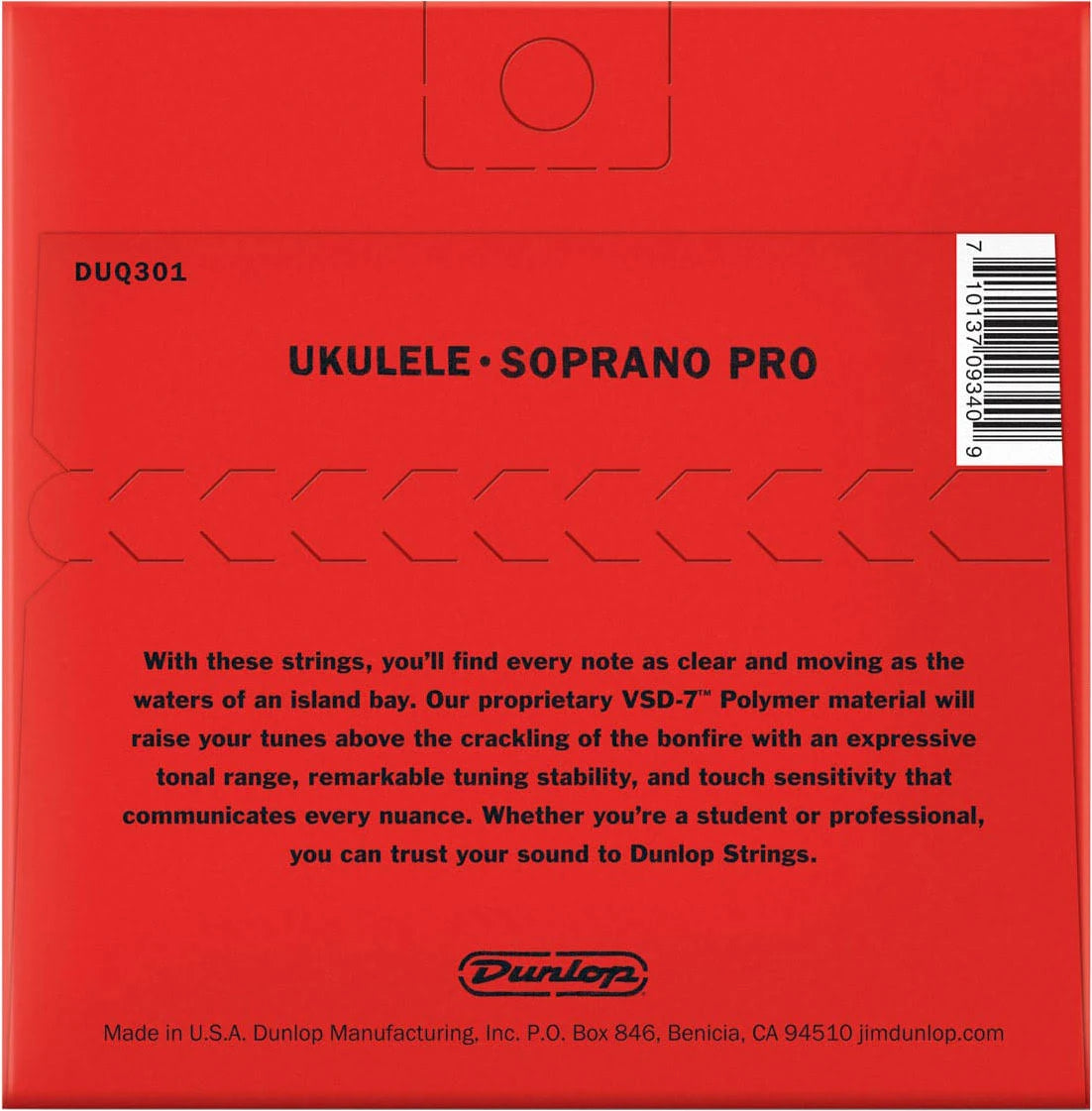 Dunlop DUQ301 Ukulele Soprano Strings