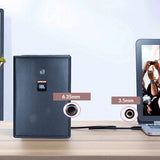 Hosa CMP-305 Mono Interconnect, 3.5 mm TS to 1/4 in TS, 5 ft