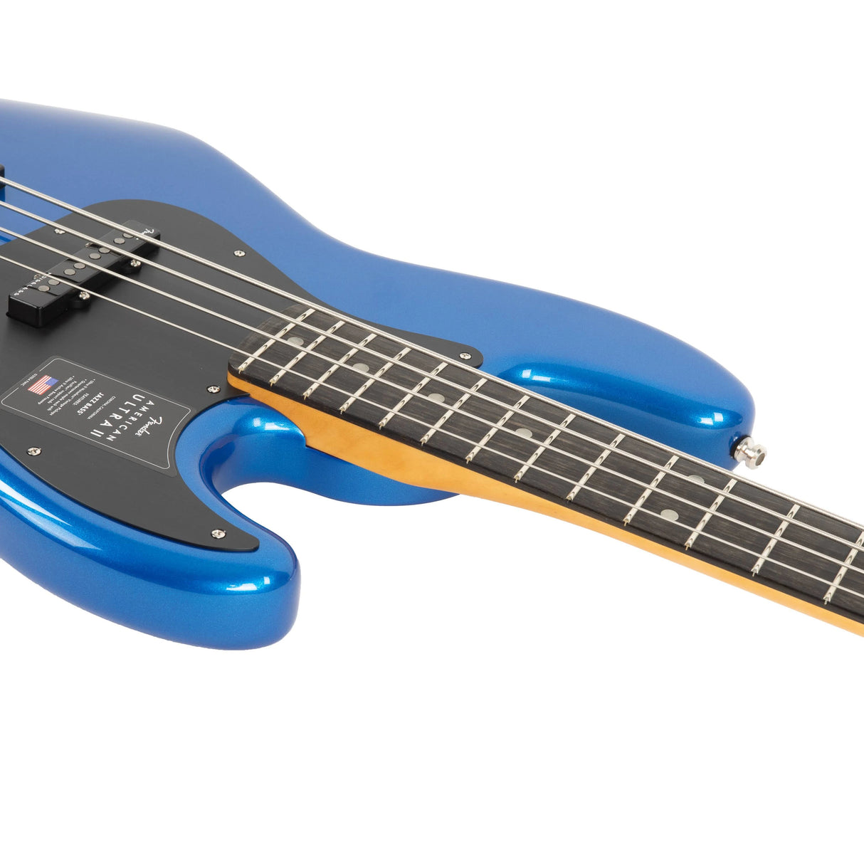 Fender American Ultra II Jazz Bass¨, Ebony Fingerboard,  Noble Blue