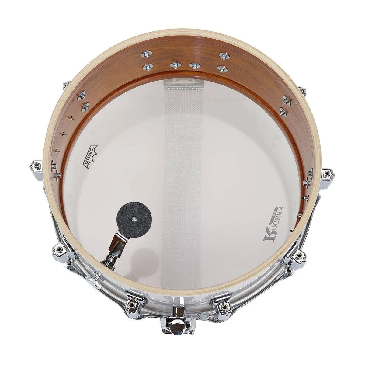 Rogers SuperTen Wood Shell Snare Drum 6.5"x14" - White Marine Pearl