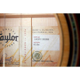 Taylor 618e Acoustic-Electric Guitar - Antique Blonde