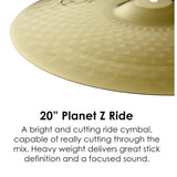 Zildjian Planet Z Ride 20"