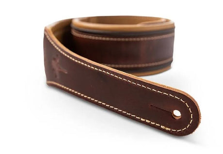 Taylor 3" Ascension Leather Cordovan Guitar Strap