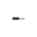 Hosa GPM-179 Adaptor, 3.5 mm TRS to 1/4 in TS