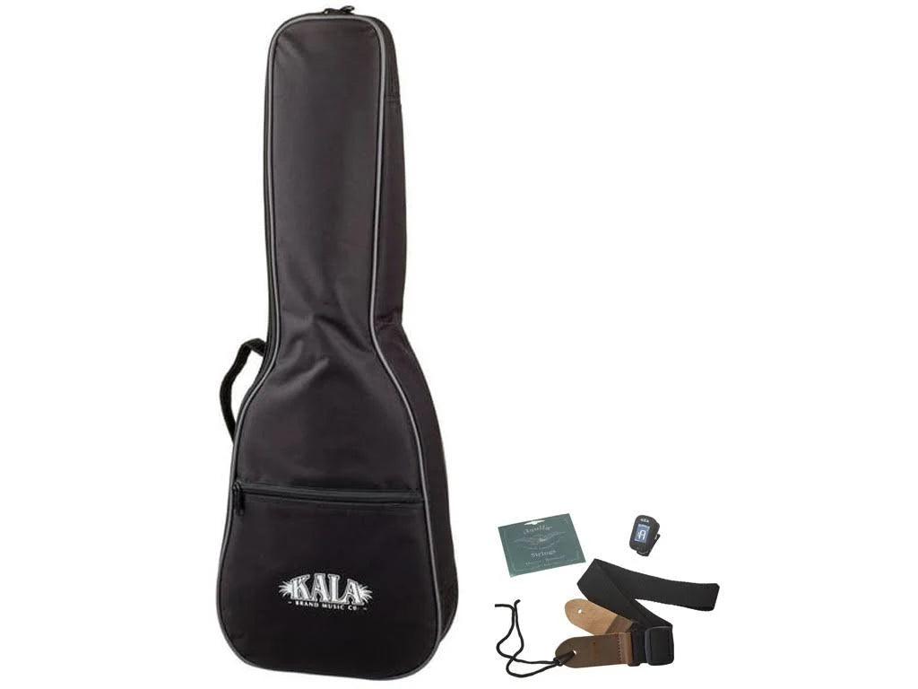 Kala KA-15C Concert Ukulele Bundle - Satin Mahogany