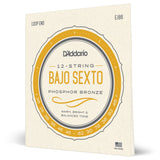 D'addario Bajo Sexto 12-String Set EJ86