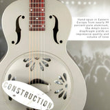 Gretsch G9201 Honey Dipper Round-Neck Brass Body Resonator Guitar