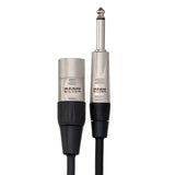 Hosa HSX-010 Pro Balanced Interconnect, REAN 1/4 in TRS to XLR3M, 10 ft
