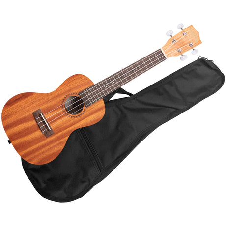 Kala KA-15C Concert Ukulele Bundle - Satin Mahogany