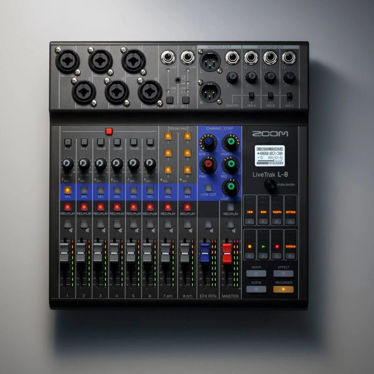 Zoom LiveTrak L-6 digital mixer/recorder