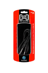 Hosa CMP-305 Mono Interconnect, 3.5 mm TS to 1/4 in TS, 5 ft