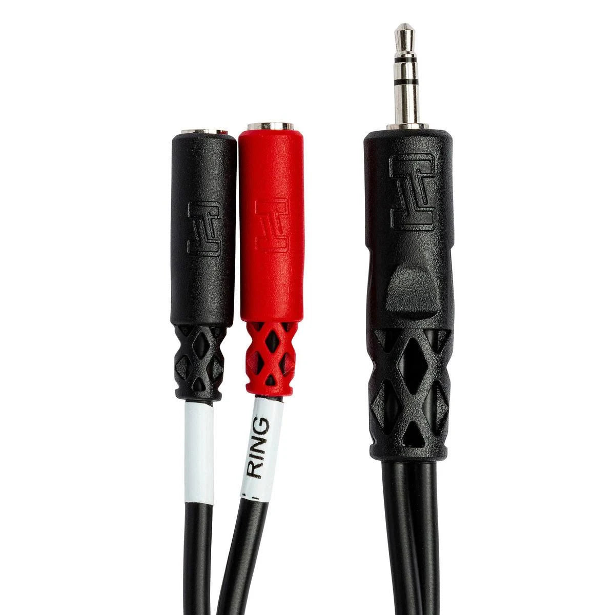 Hosa YMM-261 Stereo Breakout, 3.5 mm TRS to Dual 3.5 mm TSF