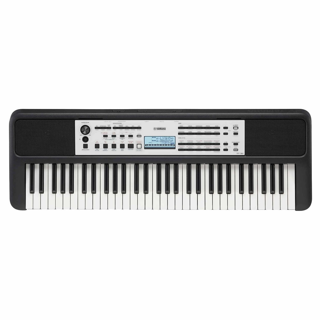 Yamaha YPT-380 61-Key Touch Sensitive Portable Keyboard