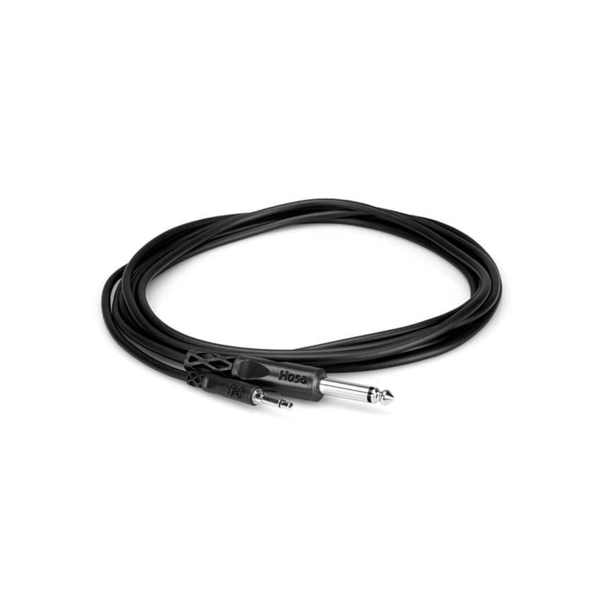 Hosa CMP-305 Mono Interconnect, 3.5 mm TS to 1/4 in TS, 5 ft