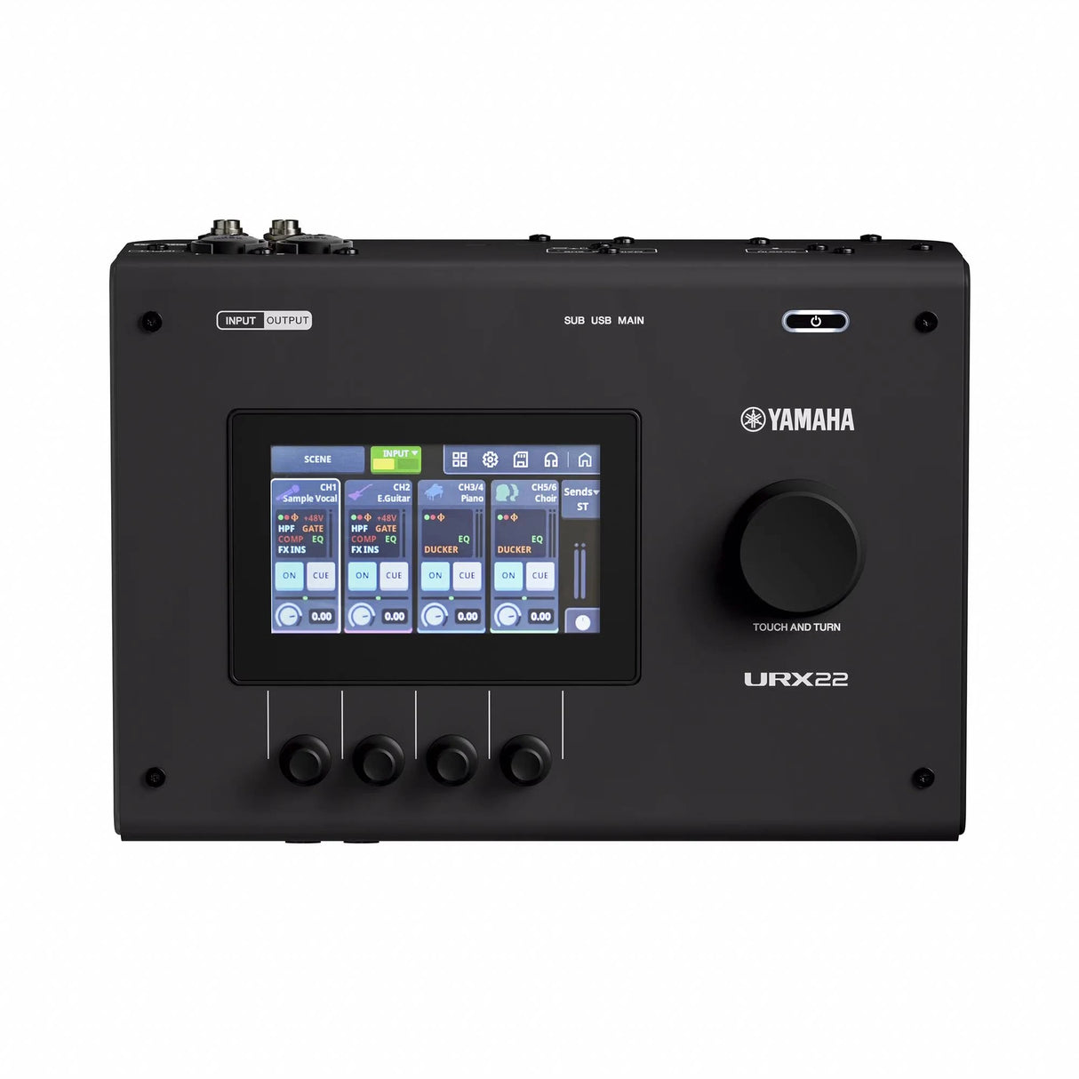 Yamaha URX22 USB-C Audio Interface - Black