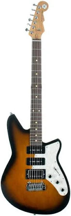 Reverend Six Gun HPP with Wilkinson Tremolo - Coffee Burst