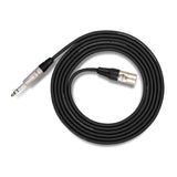 Hosa HSX-010 Pro Balanced Interconnect, REAN 1/4 in TRS to XLR3M, 10 ft